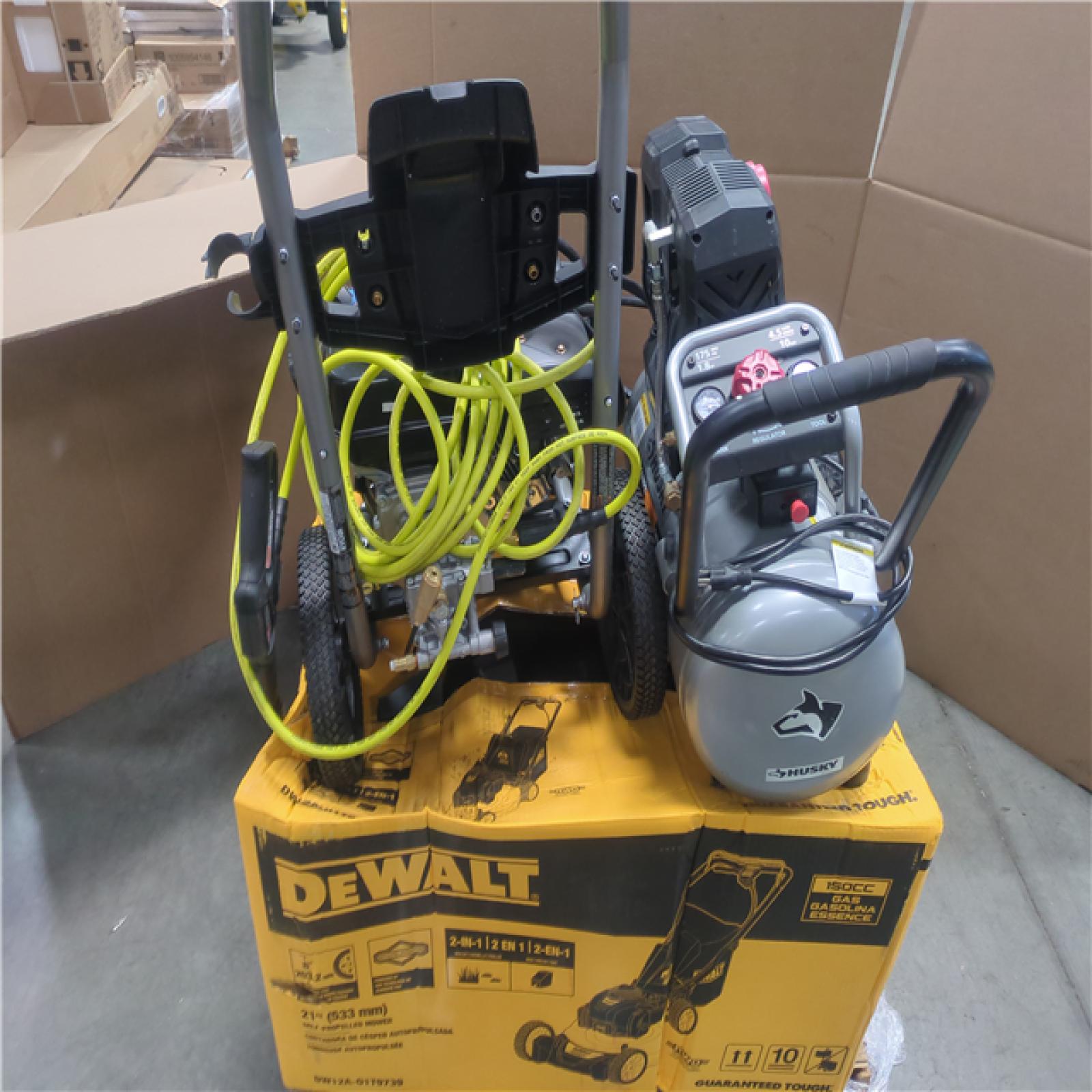 CALIFORNIA AS-IS OUTDOOR POWER EQUIPMENT