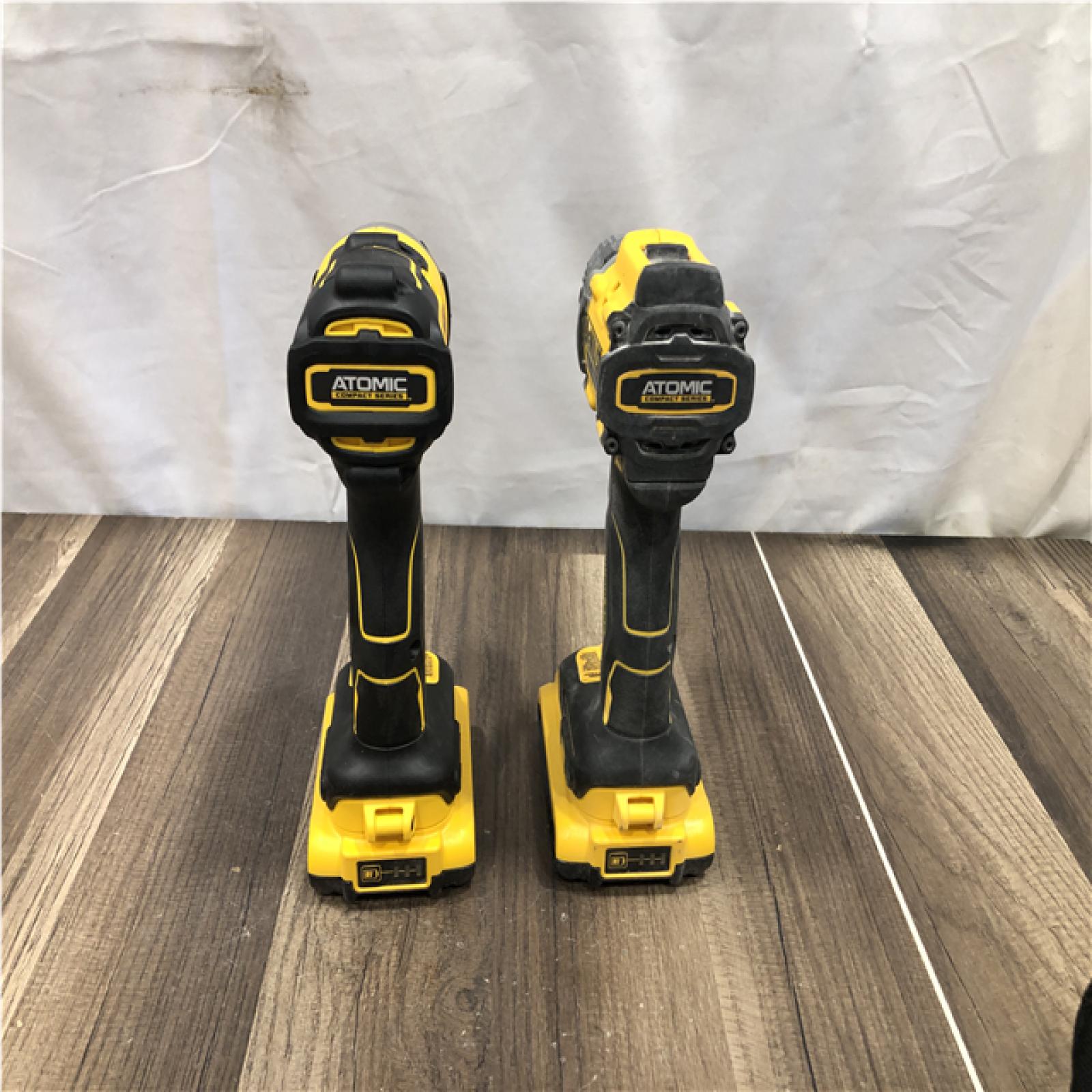 AS-IS DEWALT ATOMIC 20-Volt MAX Lithium-Ion Cordless Combo Kit