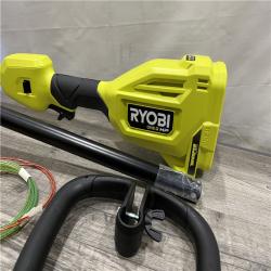 AS-IS RYOBI ONE+ HP 18V Brushless Whisper Series 15 in. Cordless Attachment Capable String Trimmer Kit