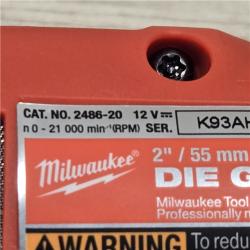 AS-IS Milwaukee M12 FUEL Brushless Cordless Straight Die Grinder (Tool-Only)