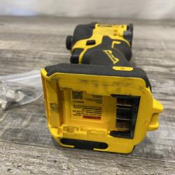 AS-IS DEWALT 20V XR Brushless Cordless 1/4 in. Quiet Hydraulic Impact Driver (Tool-Only)