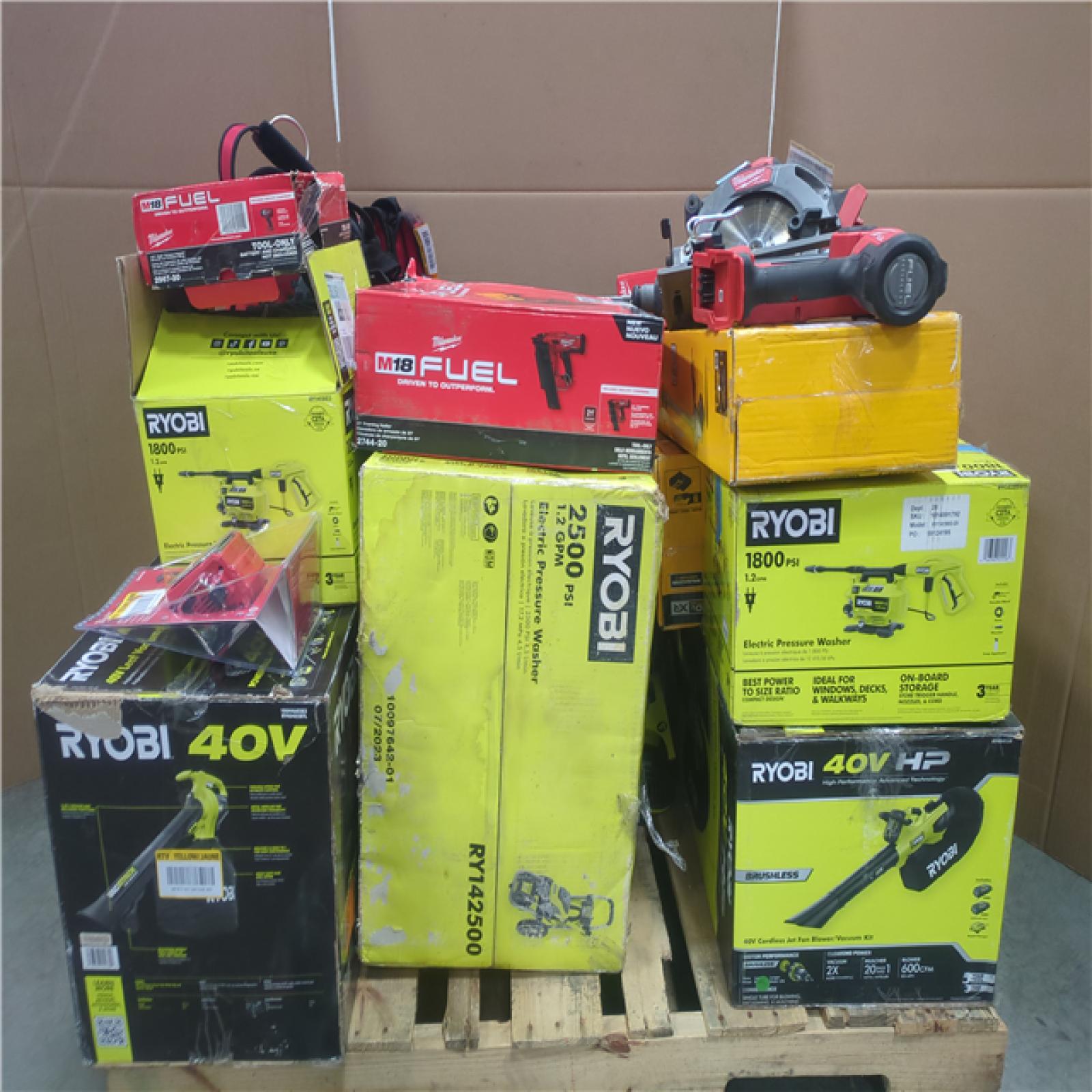 CALIFORNIA AS-IS TOOL PALLET