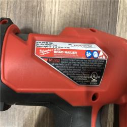 AS-IS Milwaukee FUEL 18-Volt Lithium-Ion Brushless Cordless Gen II 18-Gauge Brad Nailer (Tool-Only)