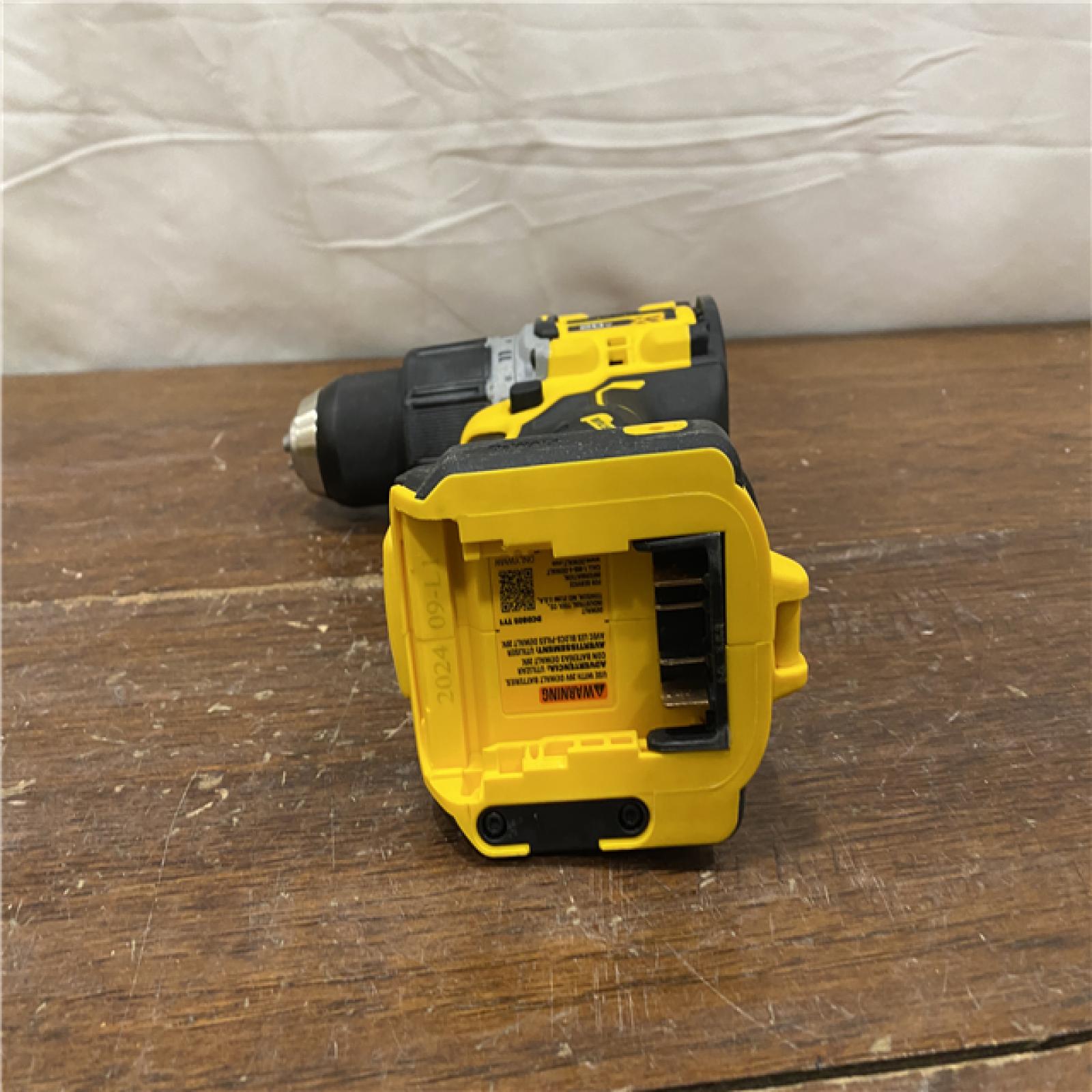 AS-IS DEWALT 20-Volt Compact Cordless 1/2 in. Hammer Drill (Tool-Only)