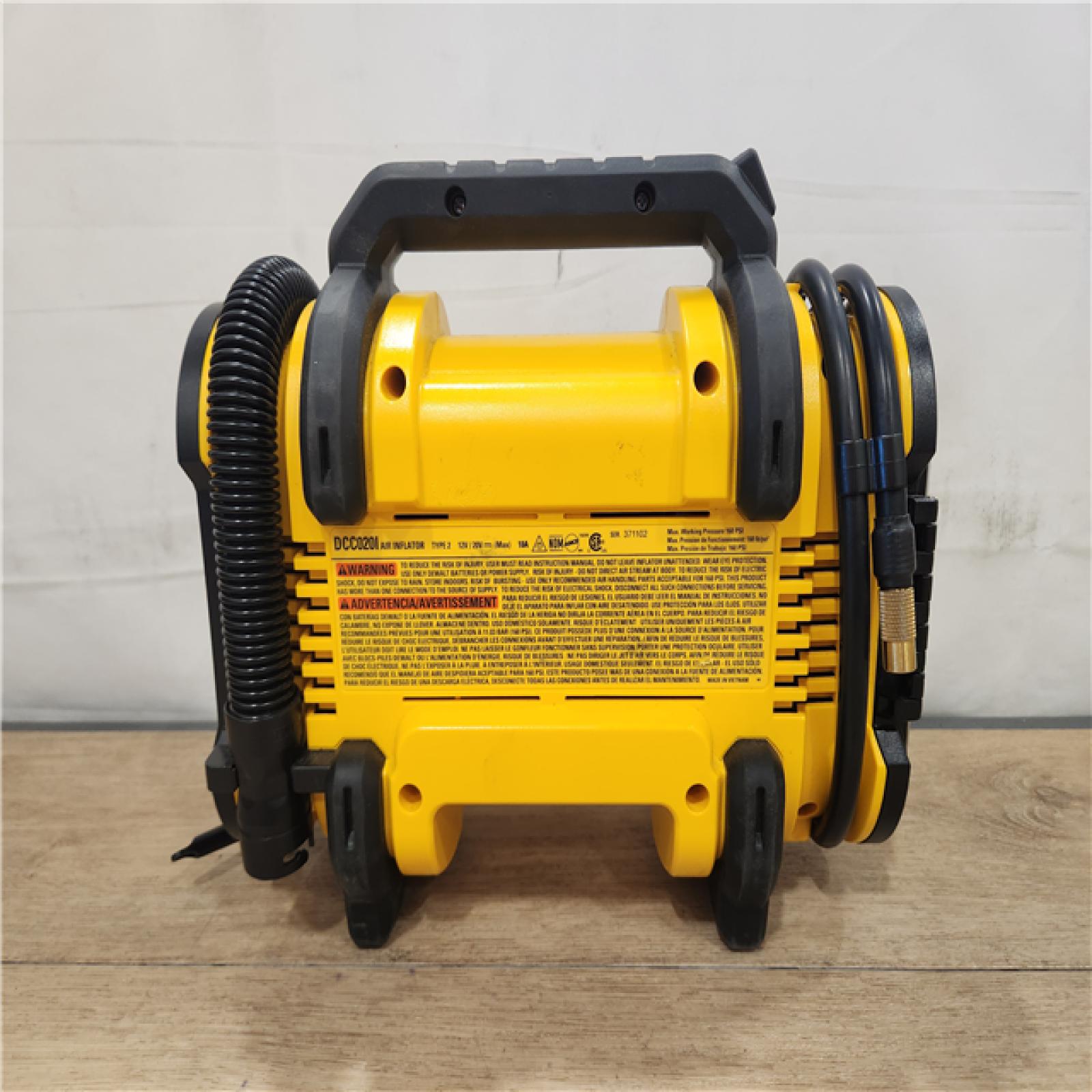 AS-IS- DEWALT 20V MAX Cordless Electric Portable Inflator (Tool Only)