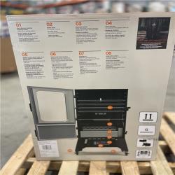 DALLAS LOCATION -Masterbuilt 40in. Digital Charcoal Smoker in Gray , 1320 sq. in. of Cooking Space