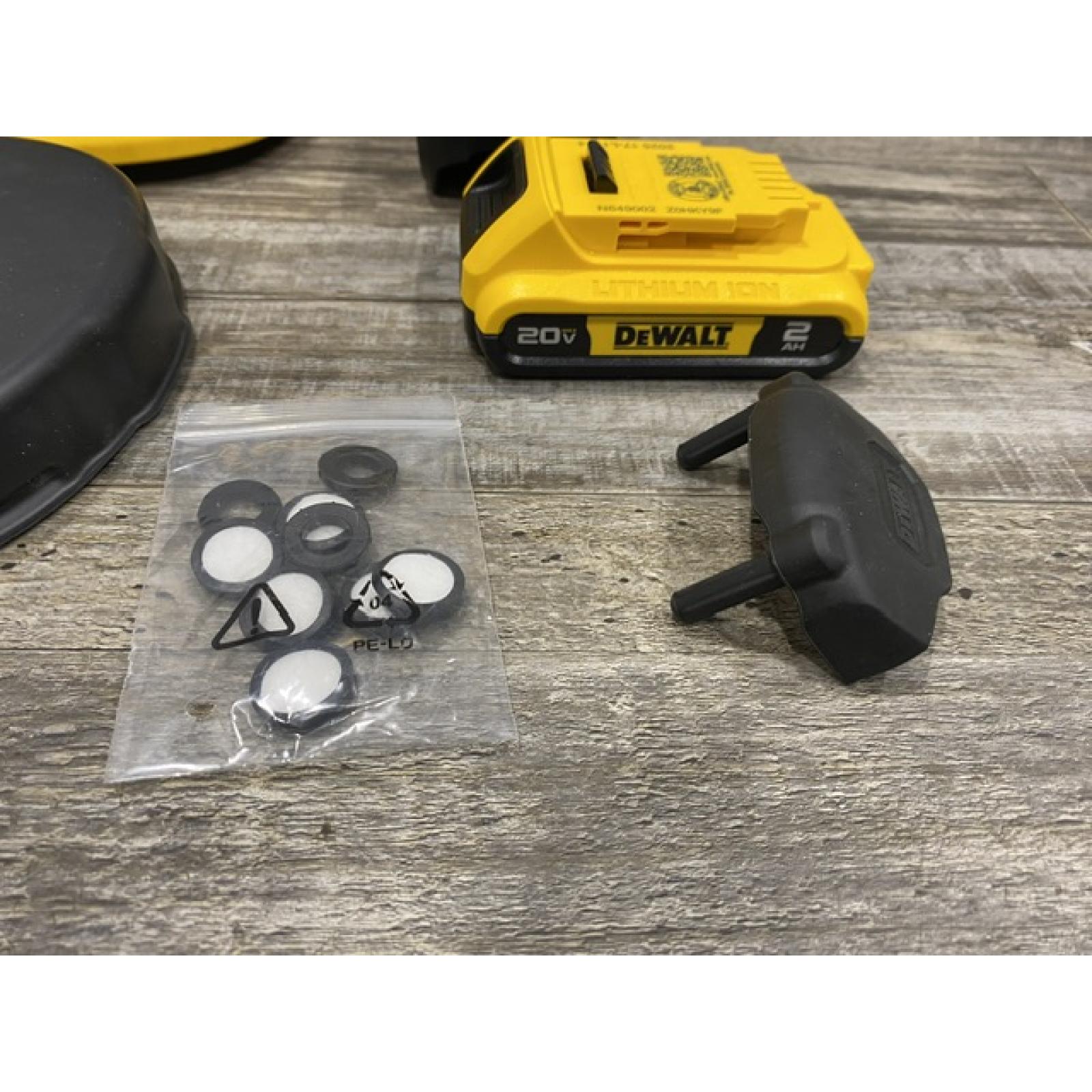 AS-IS DEWALT 20-Volt Max Lithium-Ion Cordless GRABO Lifter Kit