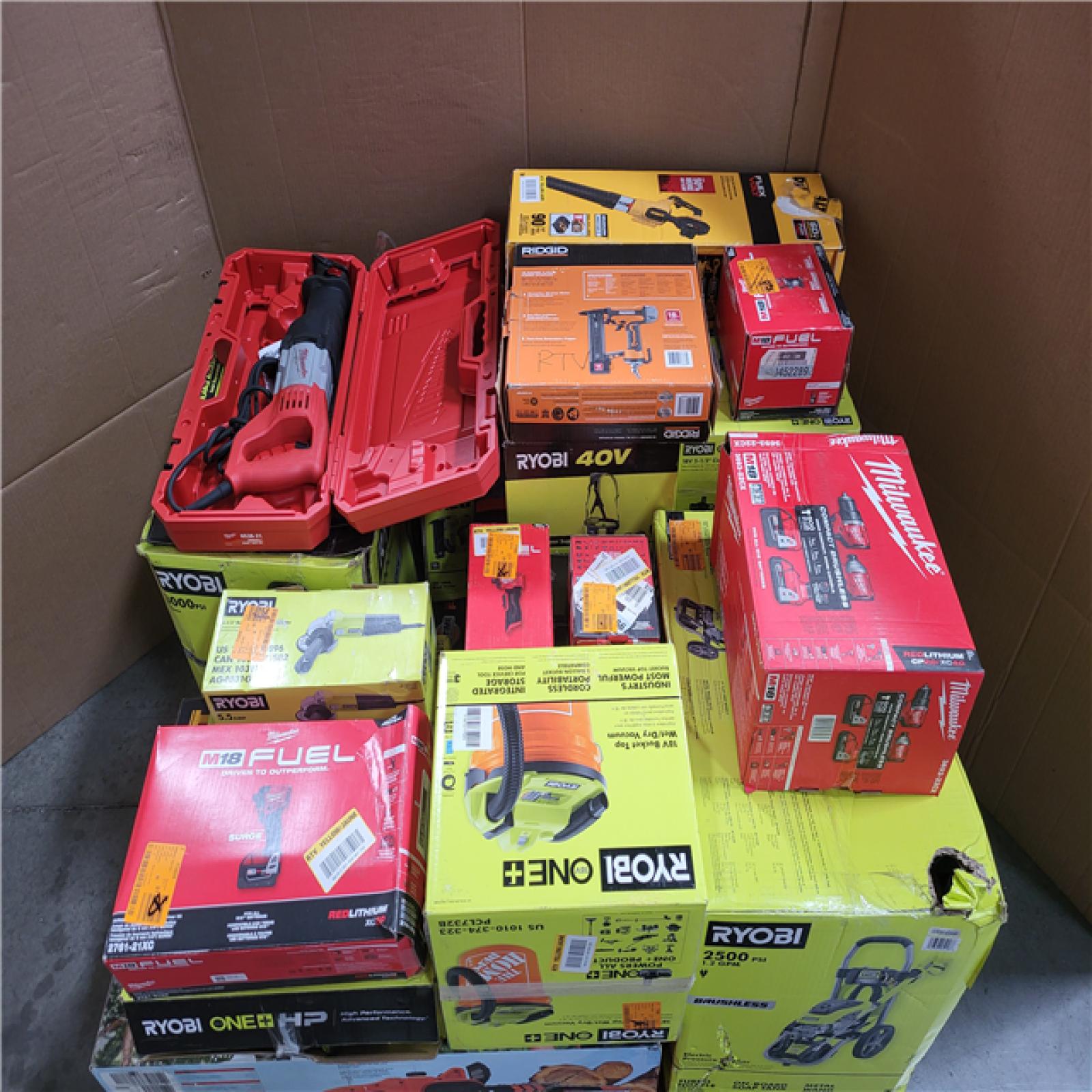 CALIFORNIA AS-IS TOOL PALLET