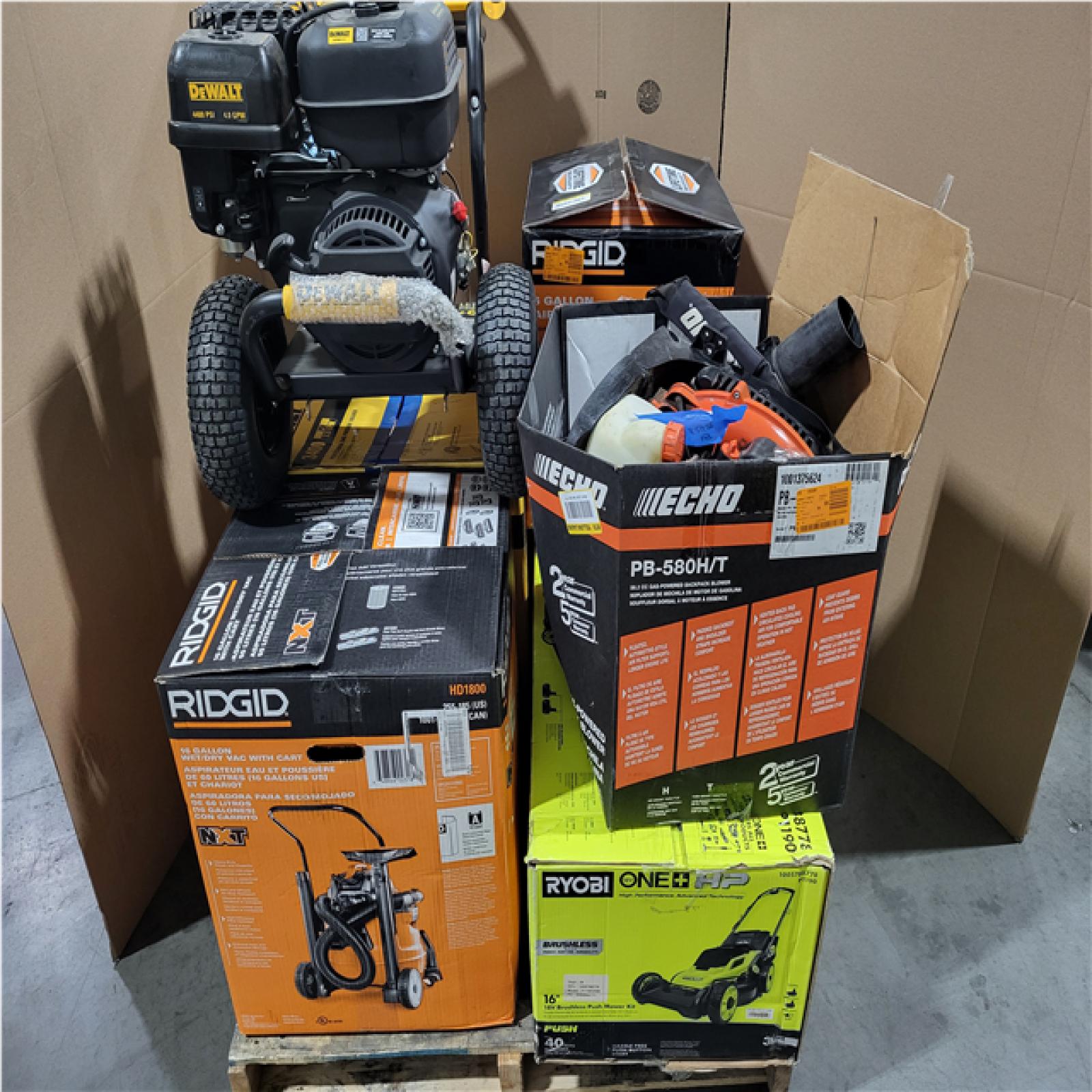 CALIFORNIA AS-IS OUTDOOR POWER EQUIPMENT