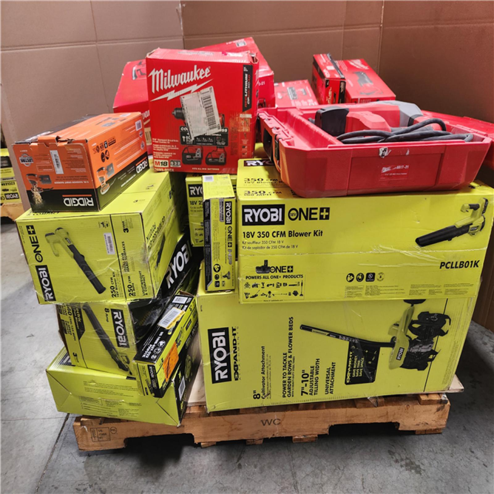 CALIFORNIA AS-IS TOOL PALLET