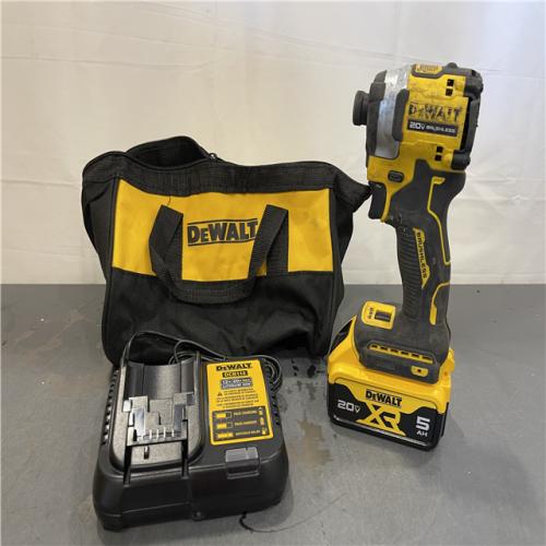 AS-IS - DeWalt 20V MAX ATOMIC 1/4 in. Cordless Brushless 3-Speed Impact Driver Kit