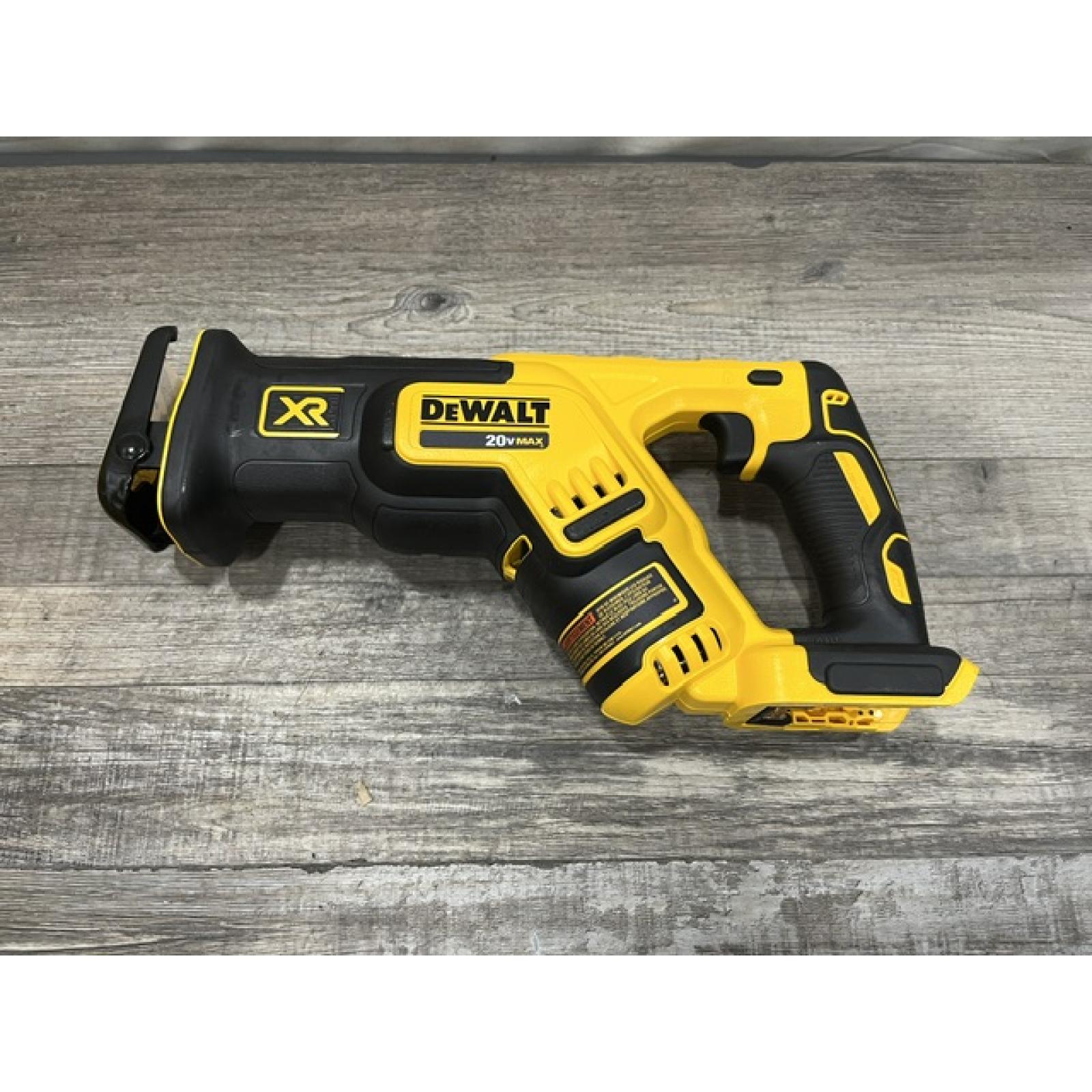 AS-IS DEWALT 20V MAX XR Cordless Brushless Compact Reciprocating Saw (Tool Only)