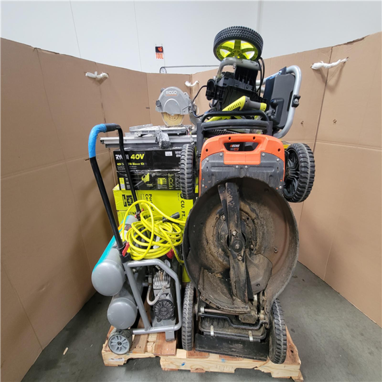 CALIFORNIA AS-IS OUTDOOR POWER EQUIPMENT