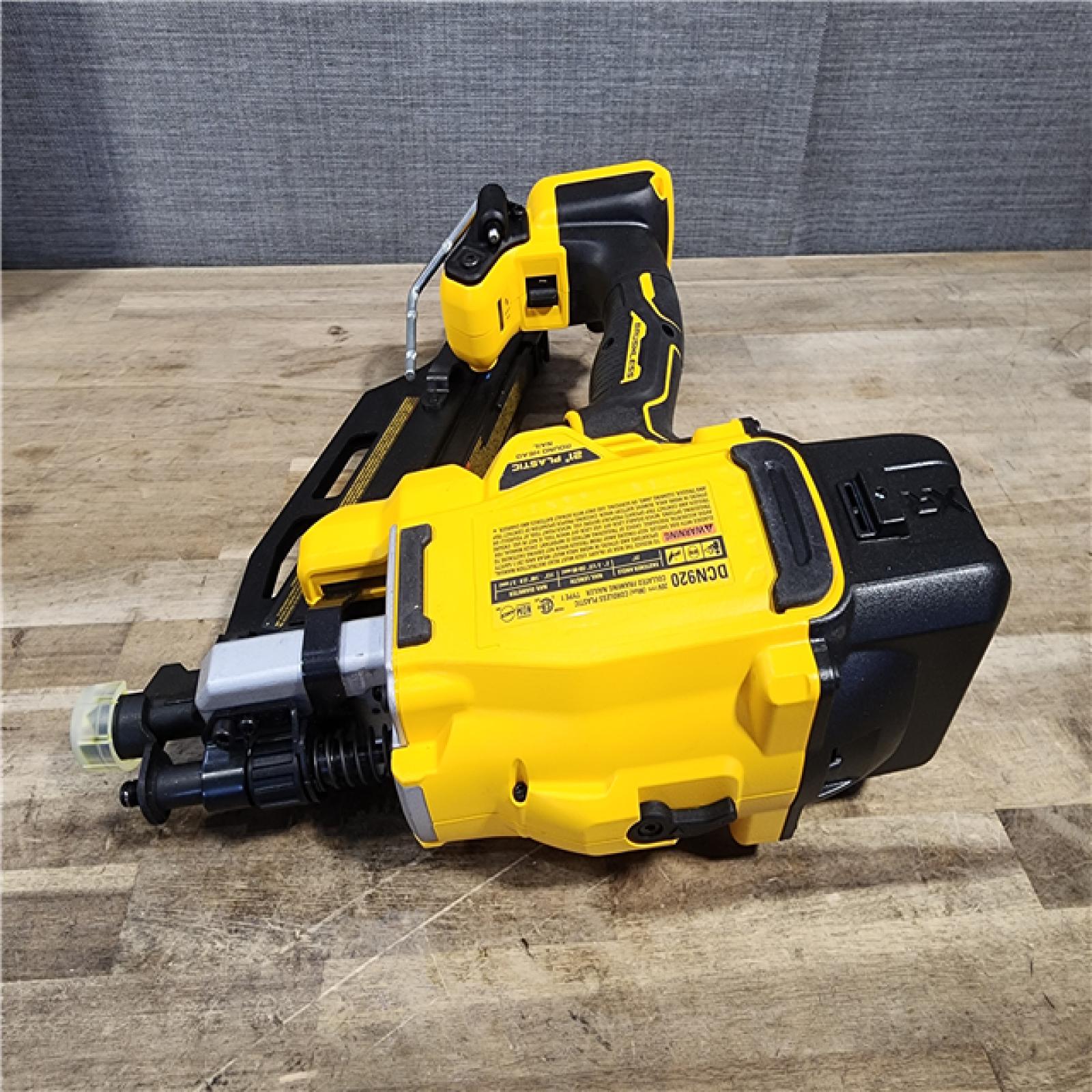 HOUSTON LOCATION - AS-IS DEWALT 20-Volt 21° Cordless Framing Nailer (Tool-Only)