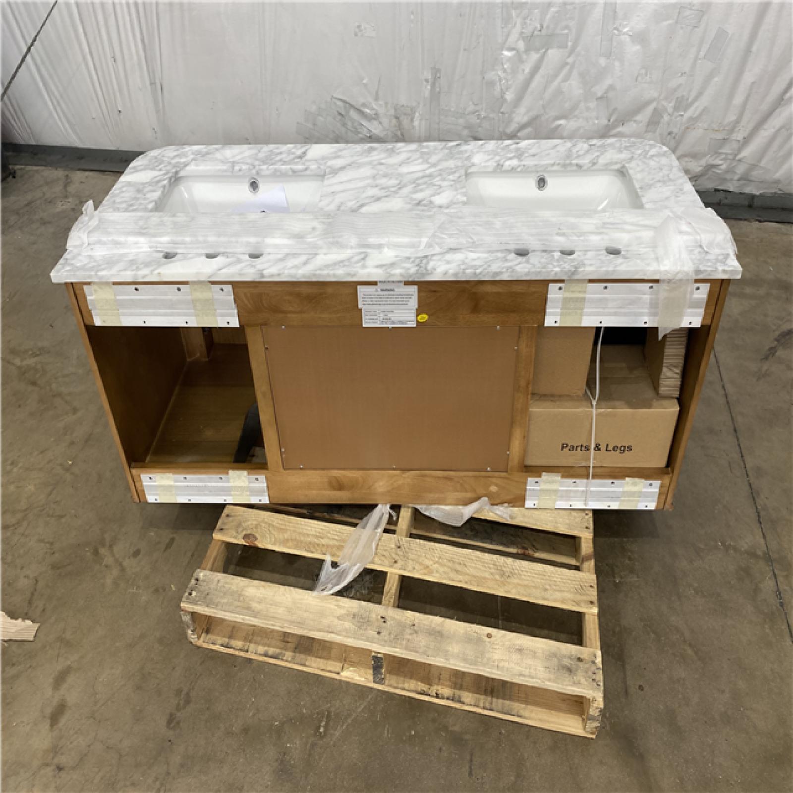 Houston Location AS IS - 60in Freestanding Mounted Vanity