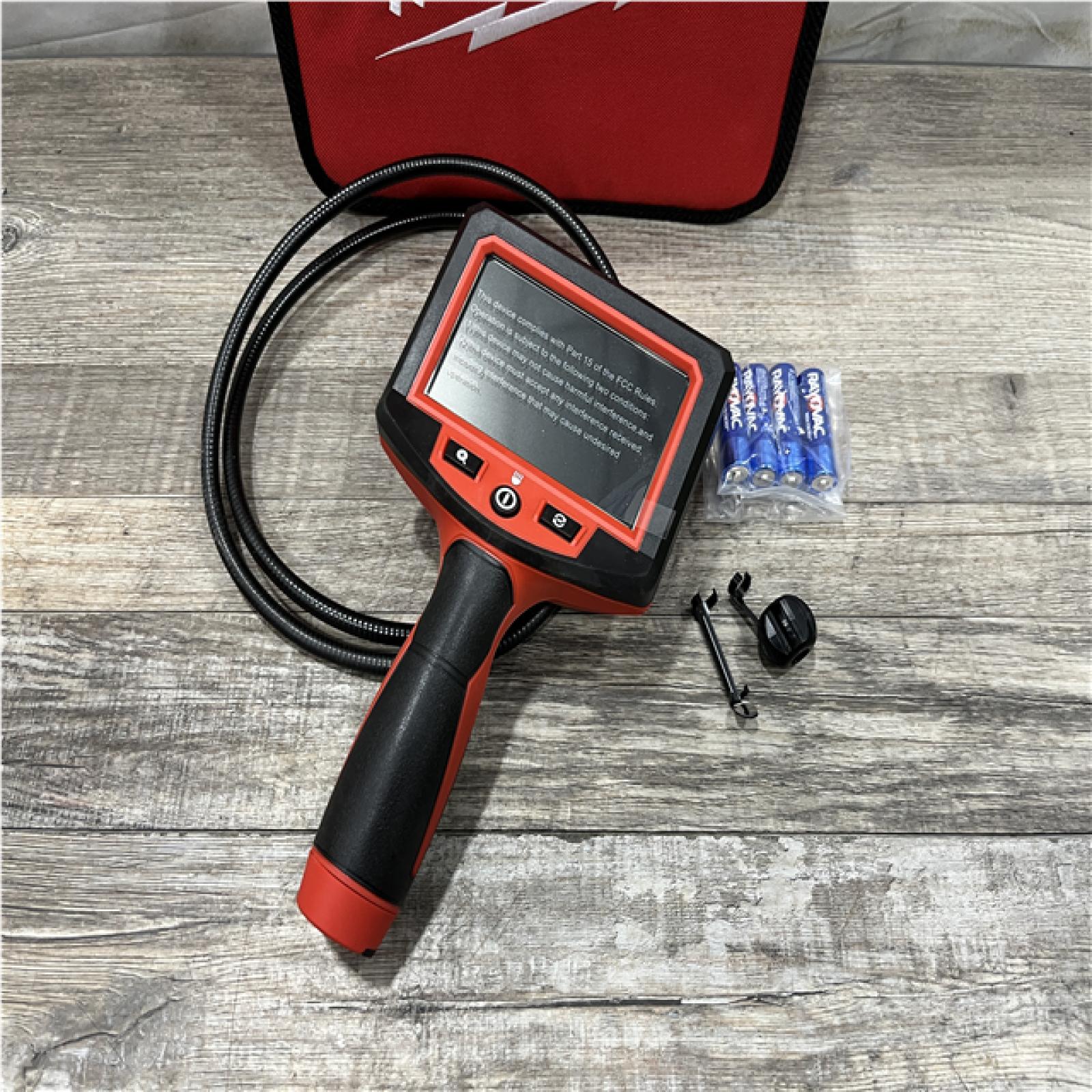 AS-IS Milwaukee M- Spector 4 ft. Inspection Sewer Camera Scope