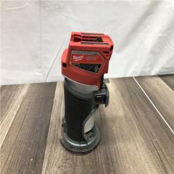 AS-IS Milwaukee FUEL 18V Lithium-Ion Brushless Cordless Compact Router (Tool-Only)