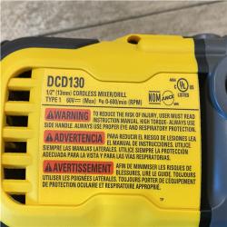 AS-IS DEWALT FLEXVOLT 60-Volt MAX Cordless Brushless 1/2 in. Mixer/Drill with E-Clutch (Tool-Only)