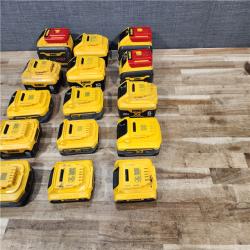 HOUSTON LOCATION - AS - IS DEWALT BATTERY PACK QTY - 15