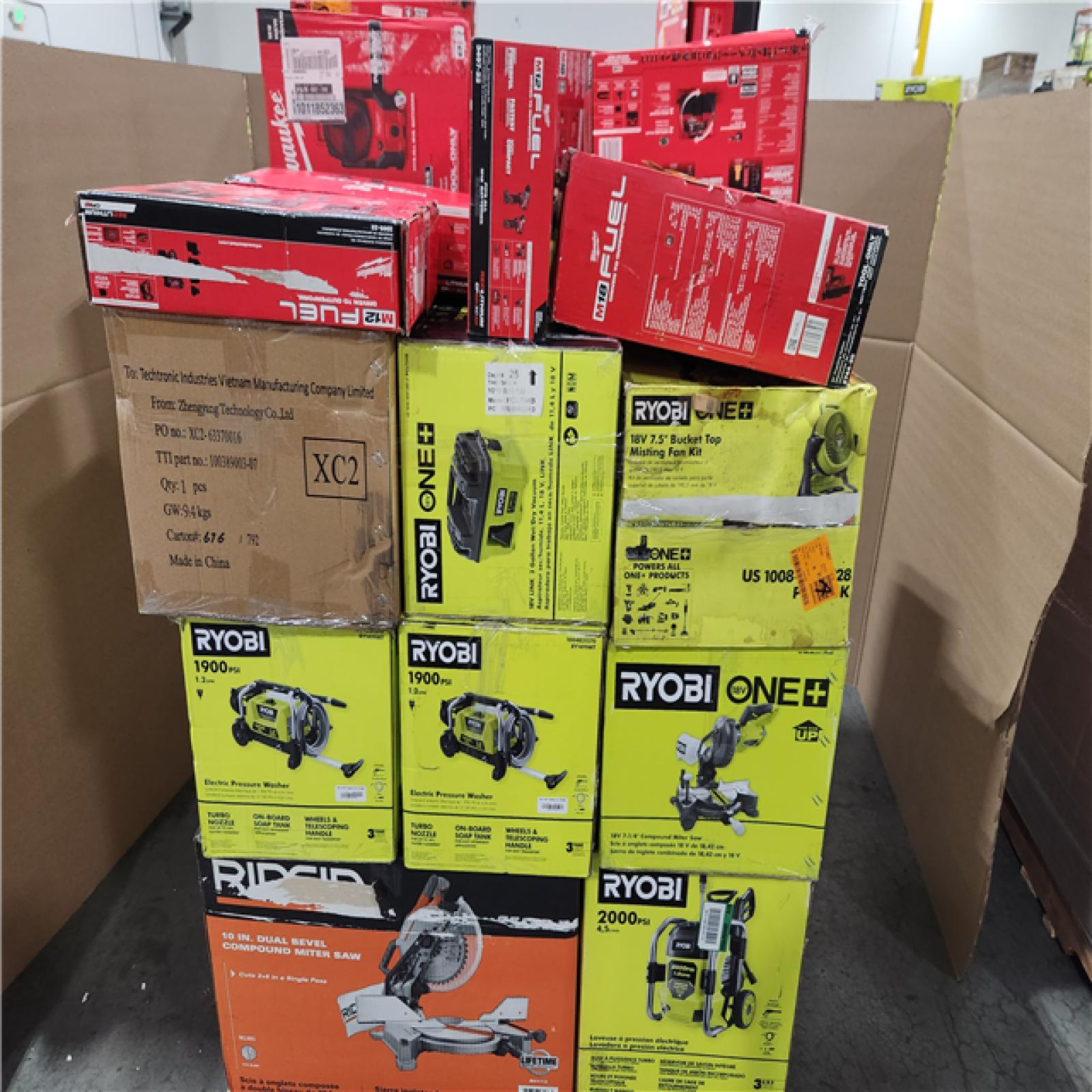 CALIFORNIA AS-IS TOOL PALLET