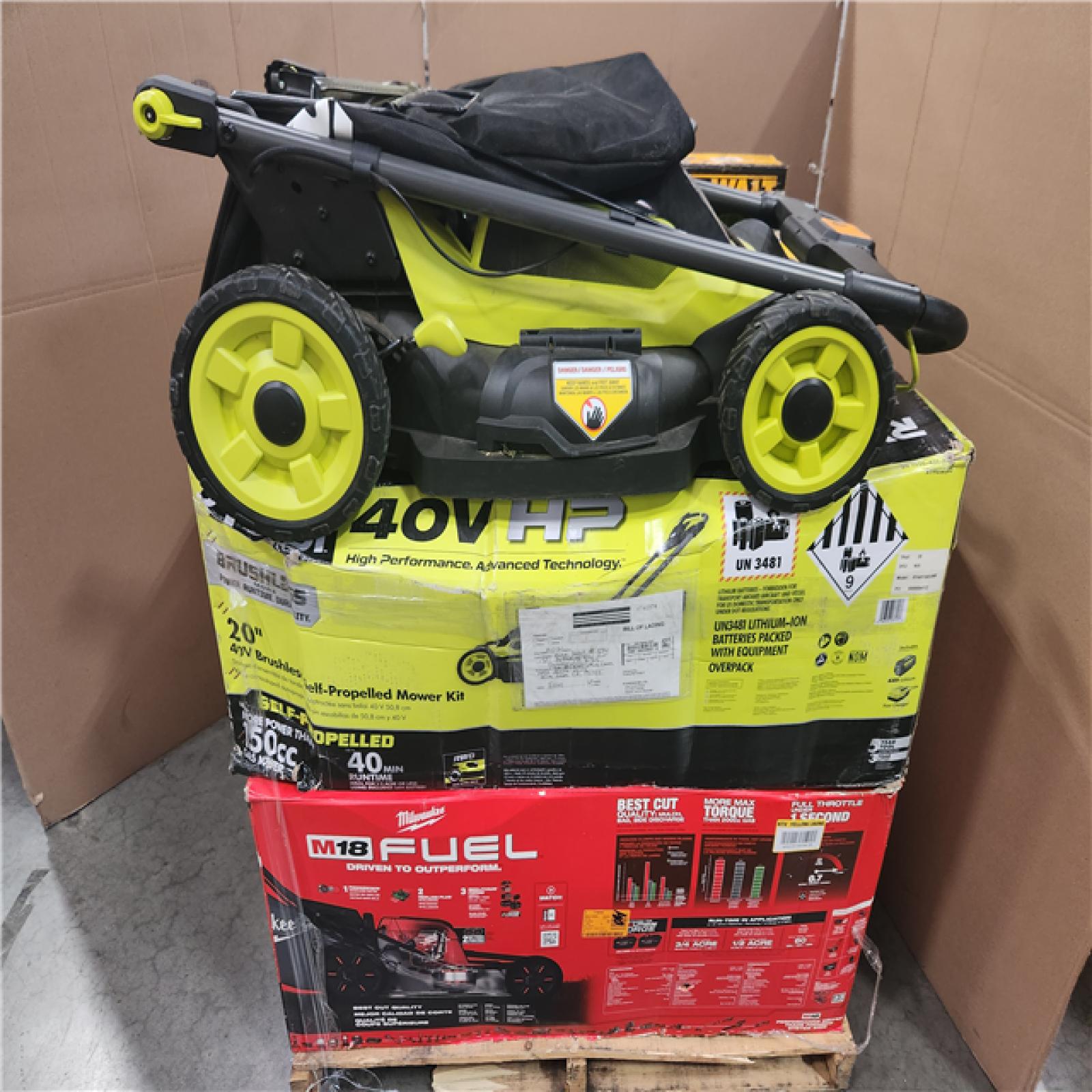 CALIFORNIA AS-IS TOOL PALLET