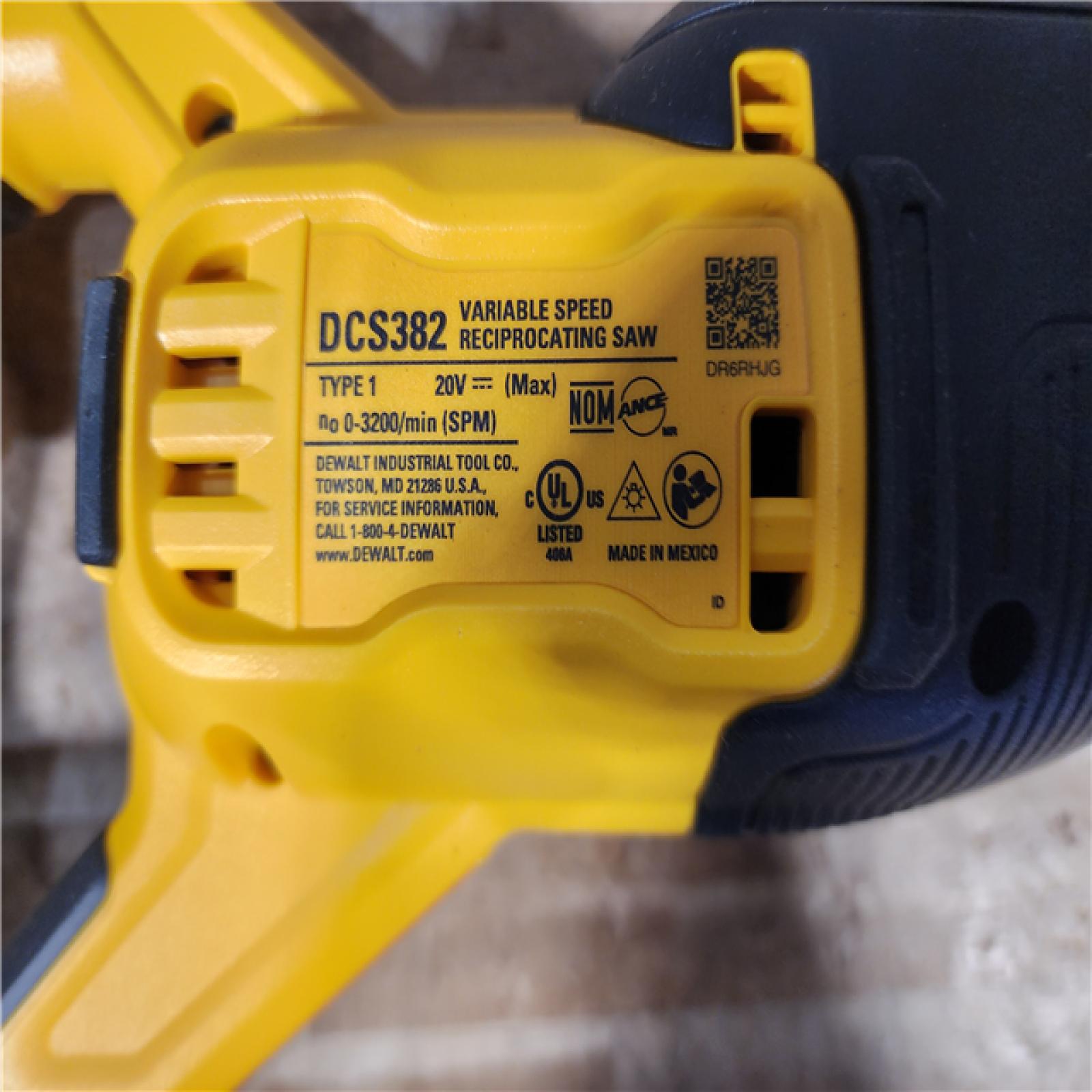 HOUSTON LOCATION - AS - IS DEWALT 20V MAX Cordless Brushless Reciprocating Saw (Tool Only)