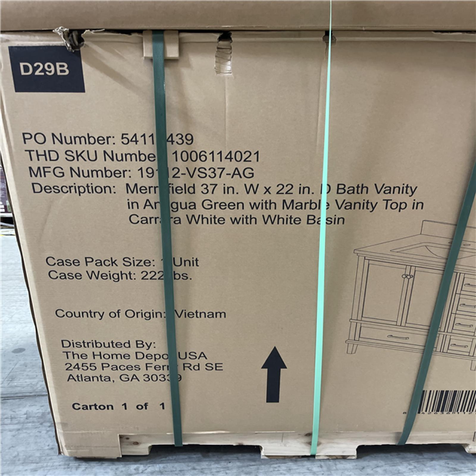 DALLAS LOCATION- AS-IS HOME IMPROVEMENT PALLET