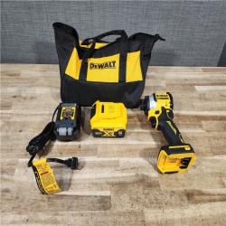 HOUSTON LOCATION - AS - IS DEWALT ATOMIC 20V MAX Lithium-Ion Cordless 1/4 in. Brushless Impact Driver Kit