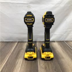 AS-IS DEWALT ATOMIC 20-Volt MAX Lithium-Ion Cordless Combo Kit