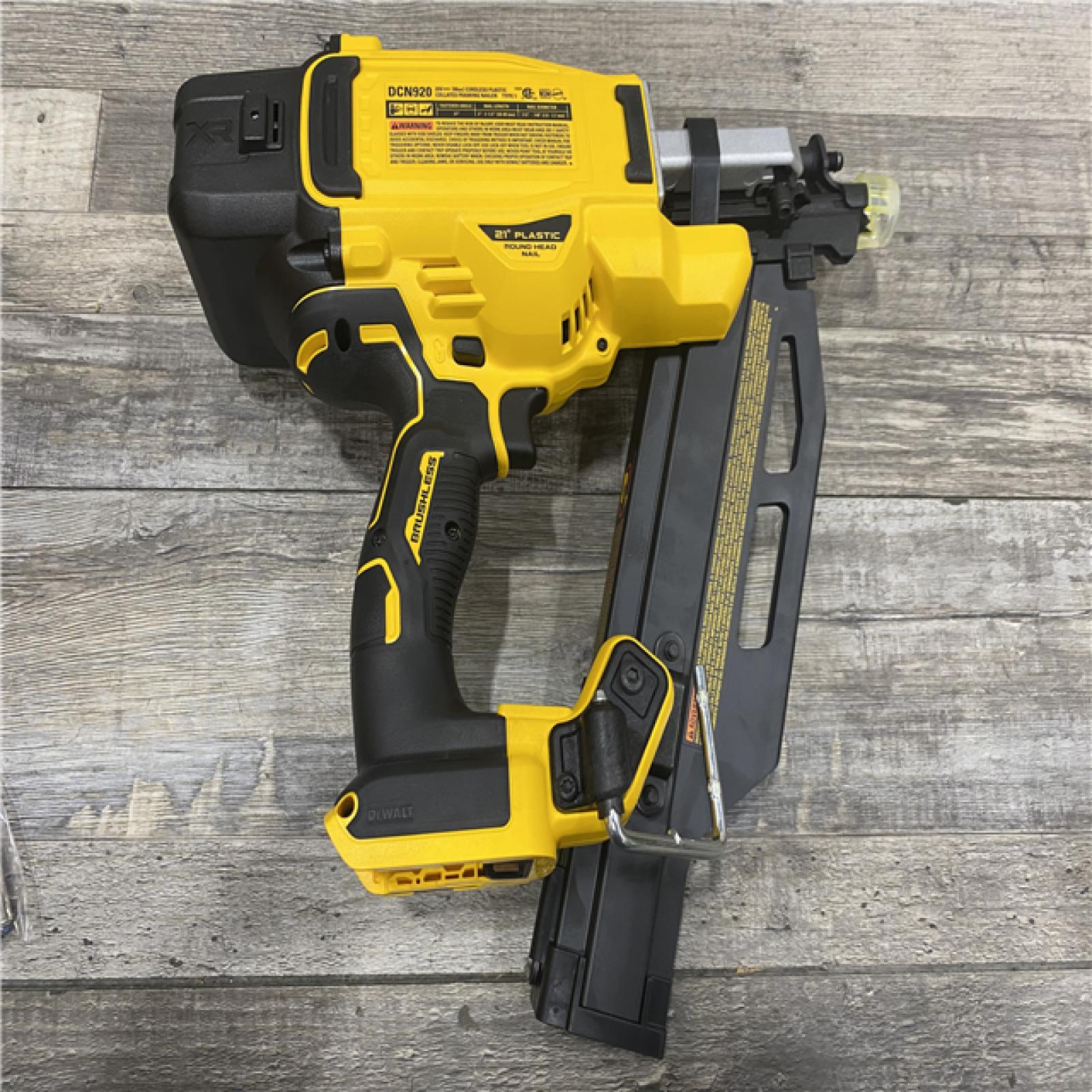AS-IS DEWALT 20-Volt 21° Cordless Framing Nailer (Tool-Only)