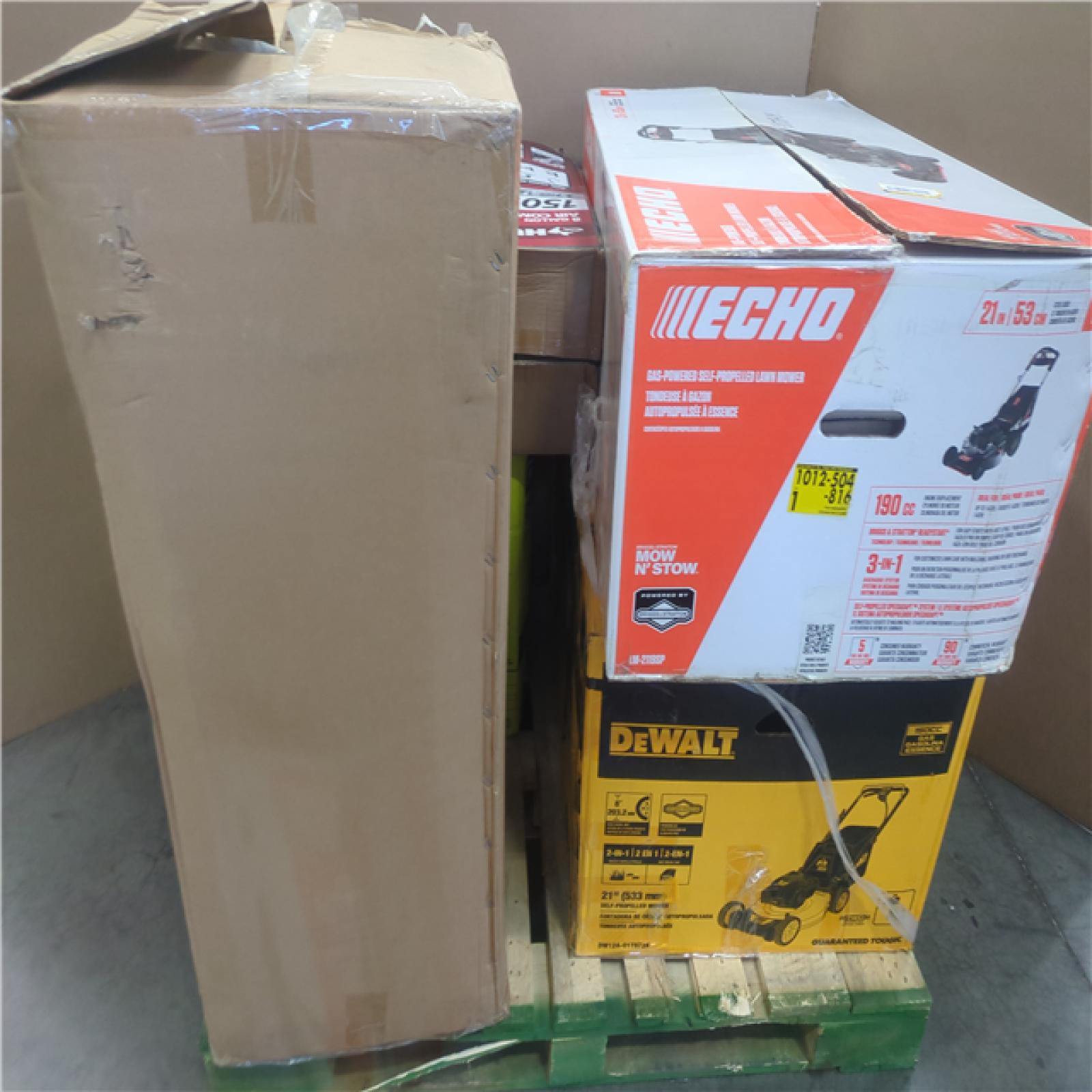 CALIFORNIA AS-IS OUTDOOR POWER EQUIPMENT