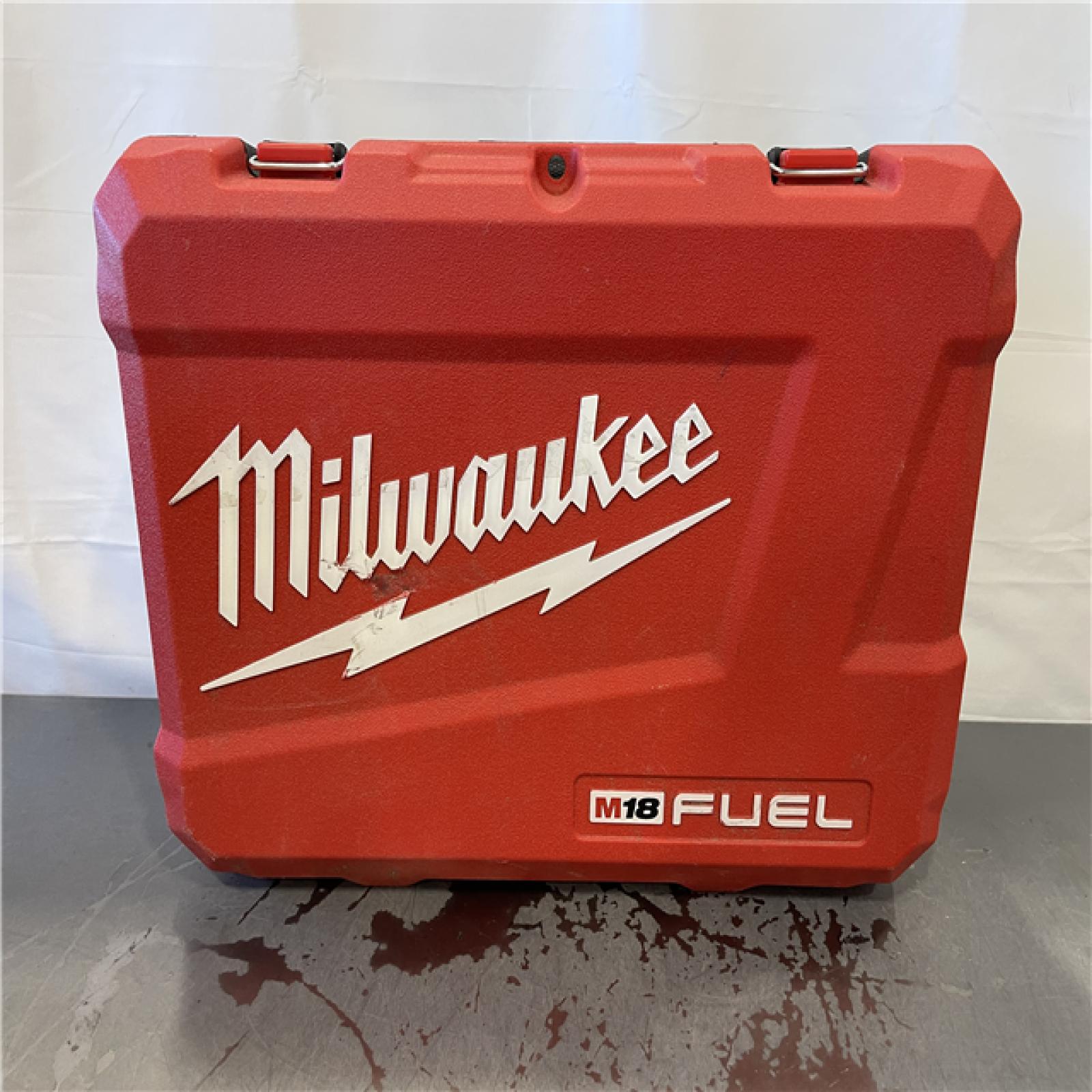 AS-IS- MILWAUKEE M18 FUEL 18V Lithium-Ion Brushless Cordless Hammer Drill and Impact Driver Combo Kit