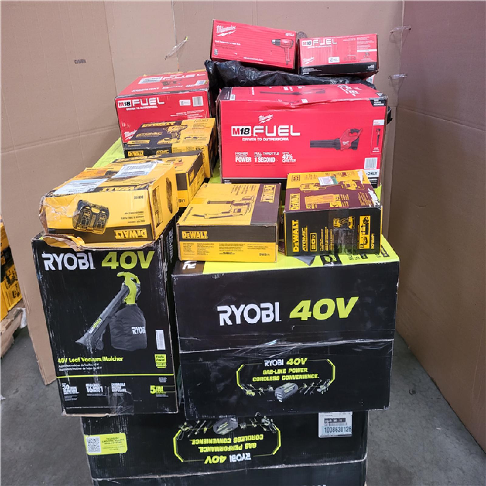 CALIFORNIA AS-IS TOOL PALLET