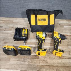 Houston Location AS-IS DeWalt Drill and Impact and Battery with Charger
