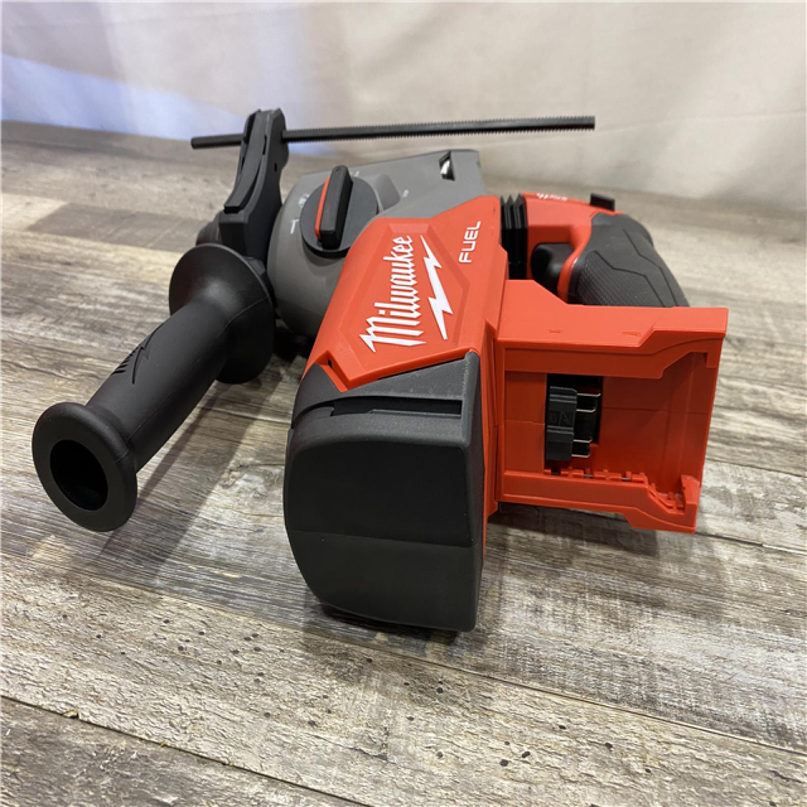 AS-IS Milwaukee FUEL 18V Lithium-Ion Brushless Cordless 1 in. SDS-Plus Rotary Hammer (Tool-Only)