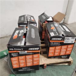 Dallas Location - As-Is ECHO 216 MPH 517 CFM 58.2cc Gas 2-Stroke Backpack Leaf Blower(Lot Of 4)