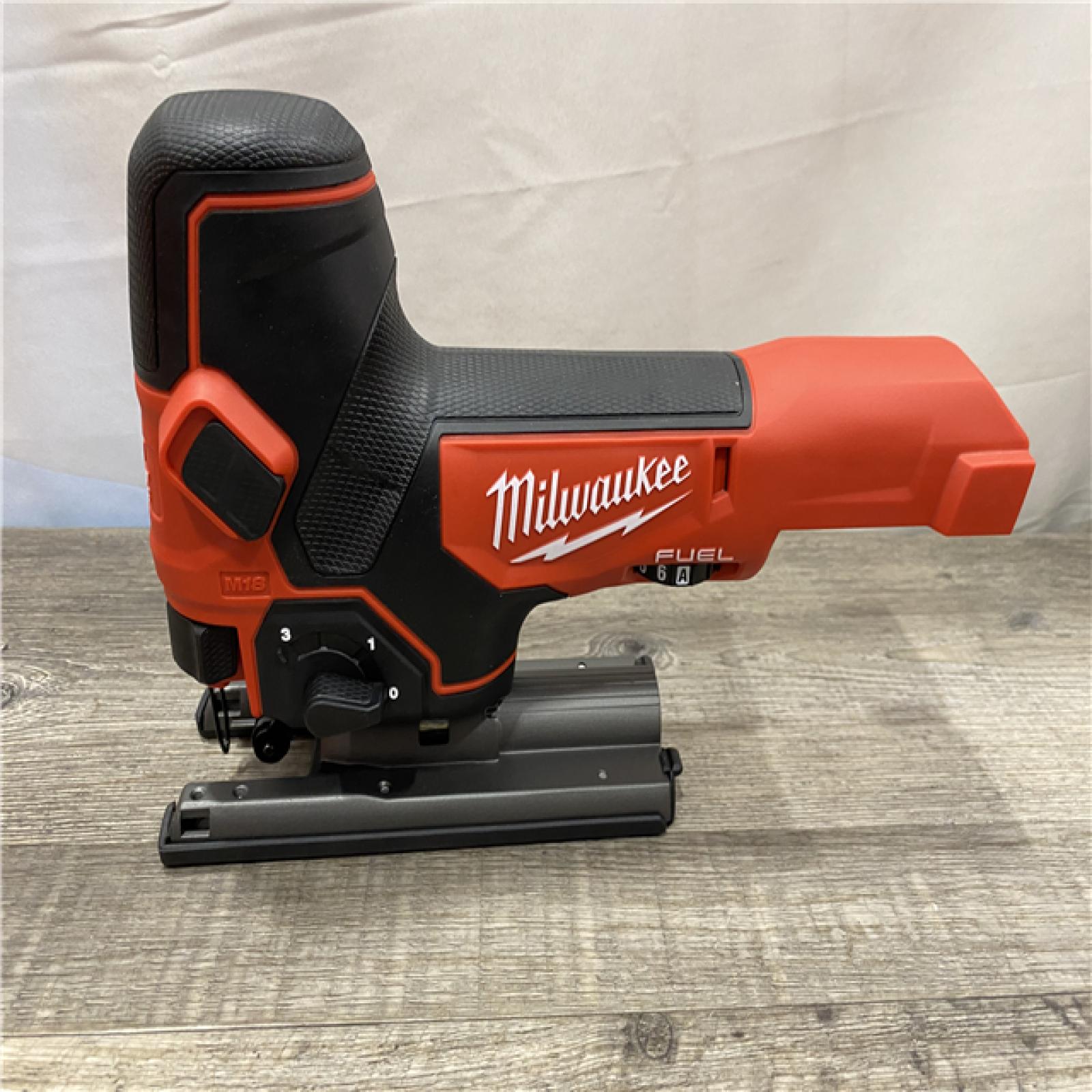 AS-IS Milwaukee FUEL 18V Lithium-Ion Brushless Cordless Barrel Grip Jig Saw (Tool Only)