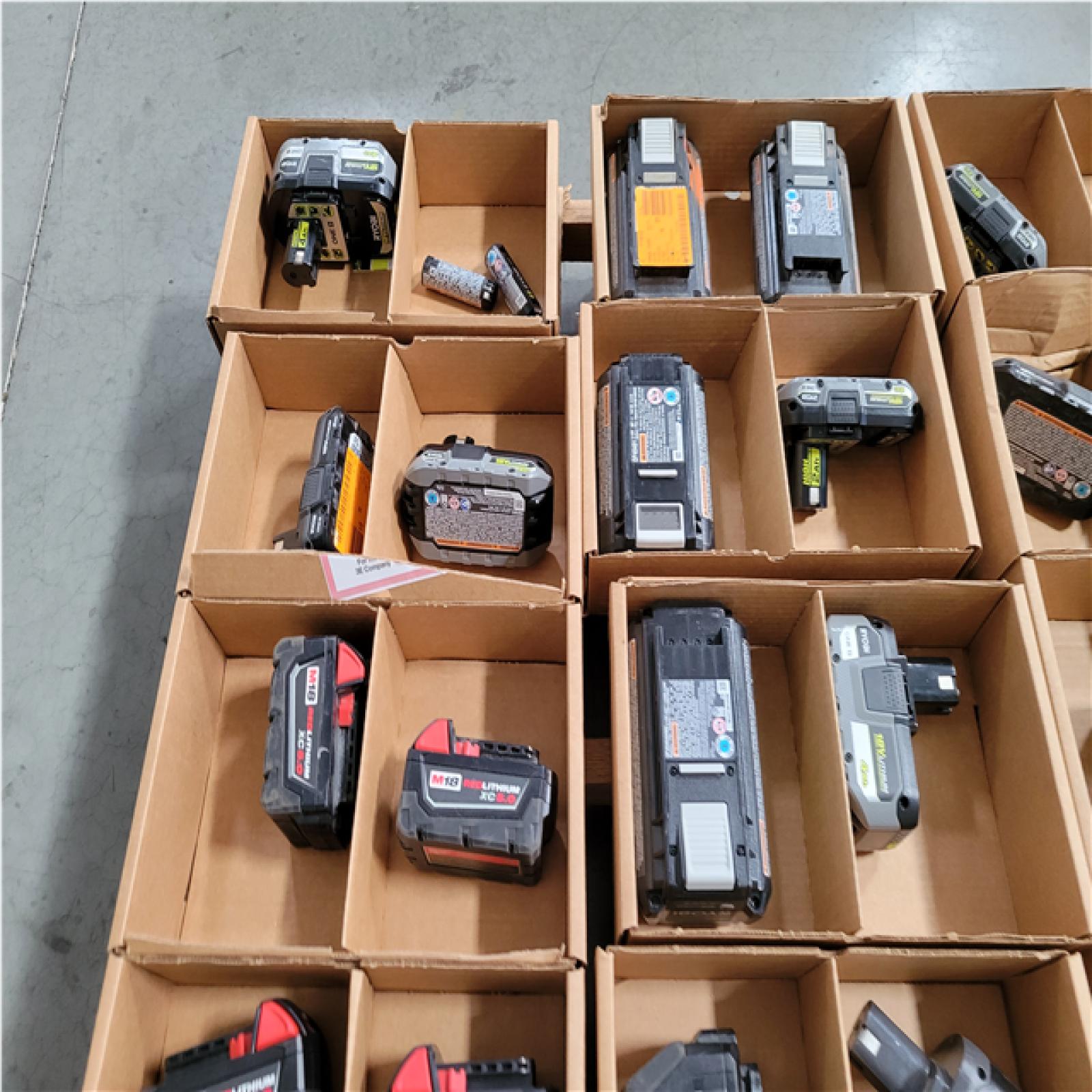 CALIFORNIA AS-IS BATTERY PALLET