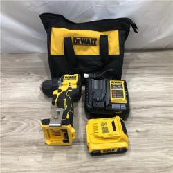 AS-IS DEWALT Atomic 20V Lithium-Ion Cordless Compact 1/2 in. Drill/Driver Kit