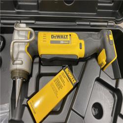AS-IS DEWALT 20V MAX Cordless 1 in. PEX Expansion Tool  PEX Expander Grease and Case