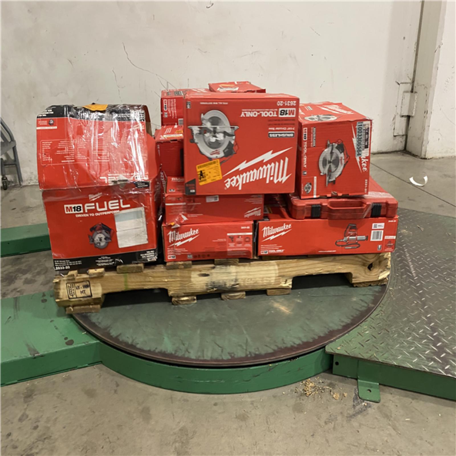Dallas Location - As-Is MILWAUKEE Tool Pallet