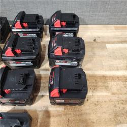 HOUSTON LOCATION - AS - IS MILWAUKEE BATTERY PACK QTY - 10