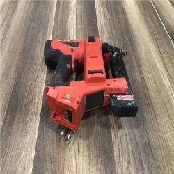 AS-IS Milwaukee  FUEL 18-Volt Lithium-Ion Brushless Cordless 18-Gauge 1/4 in. Narrow Crown Stapler (Tool-Only)