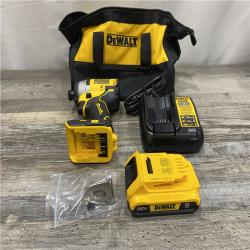 AS-IS DEWALT Atomic 20V Max Lithium-Ion Brushless Cordless Compact 1/4 in. Impact Driver Kit