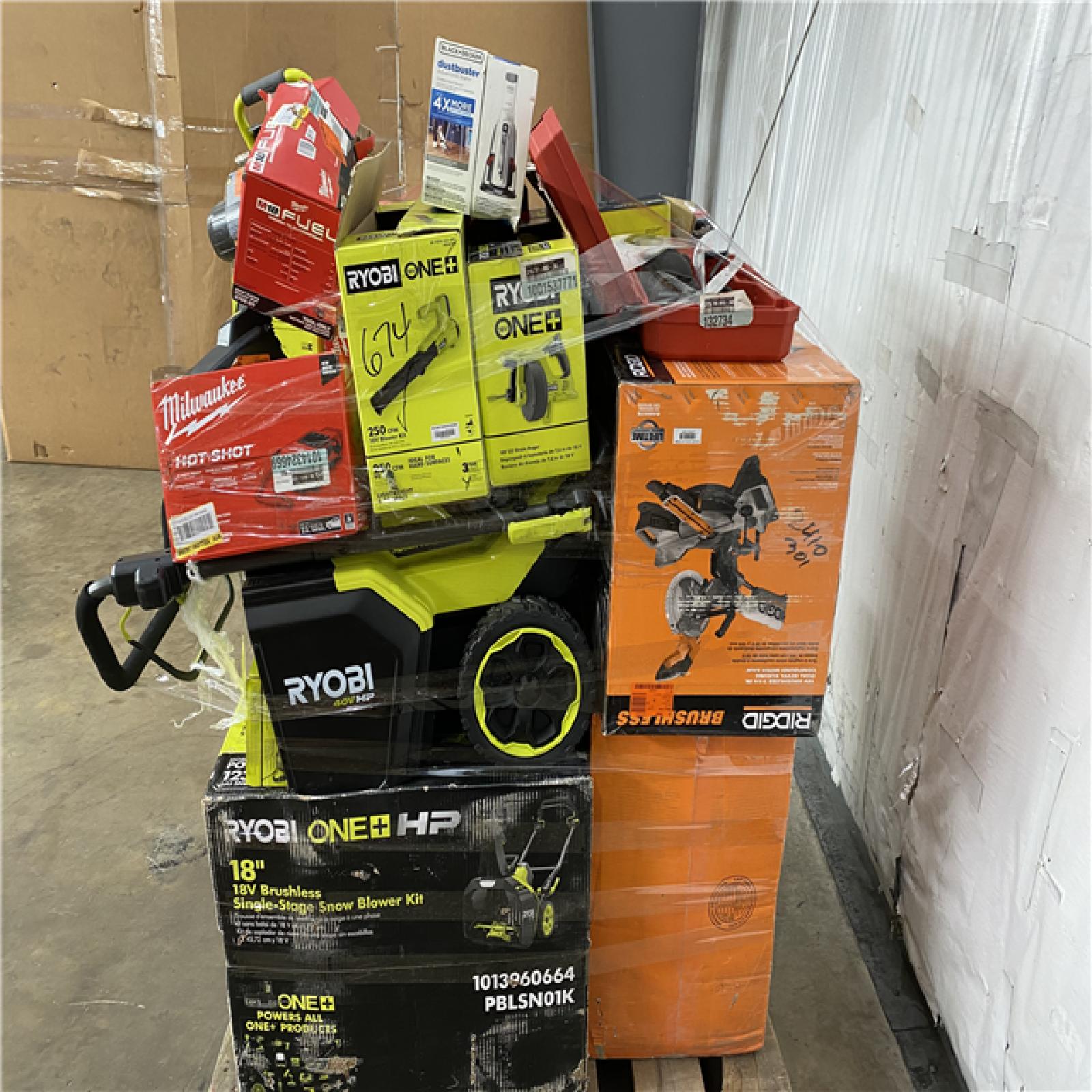 Houston Location AS IS - Tool Pallet