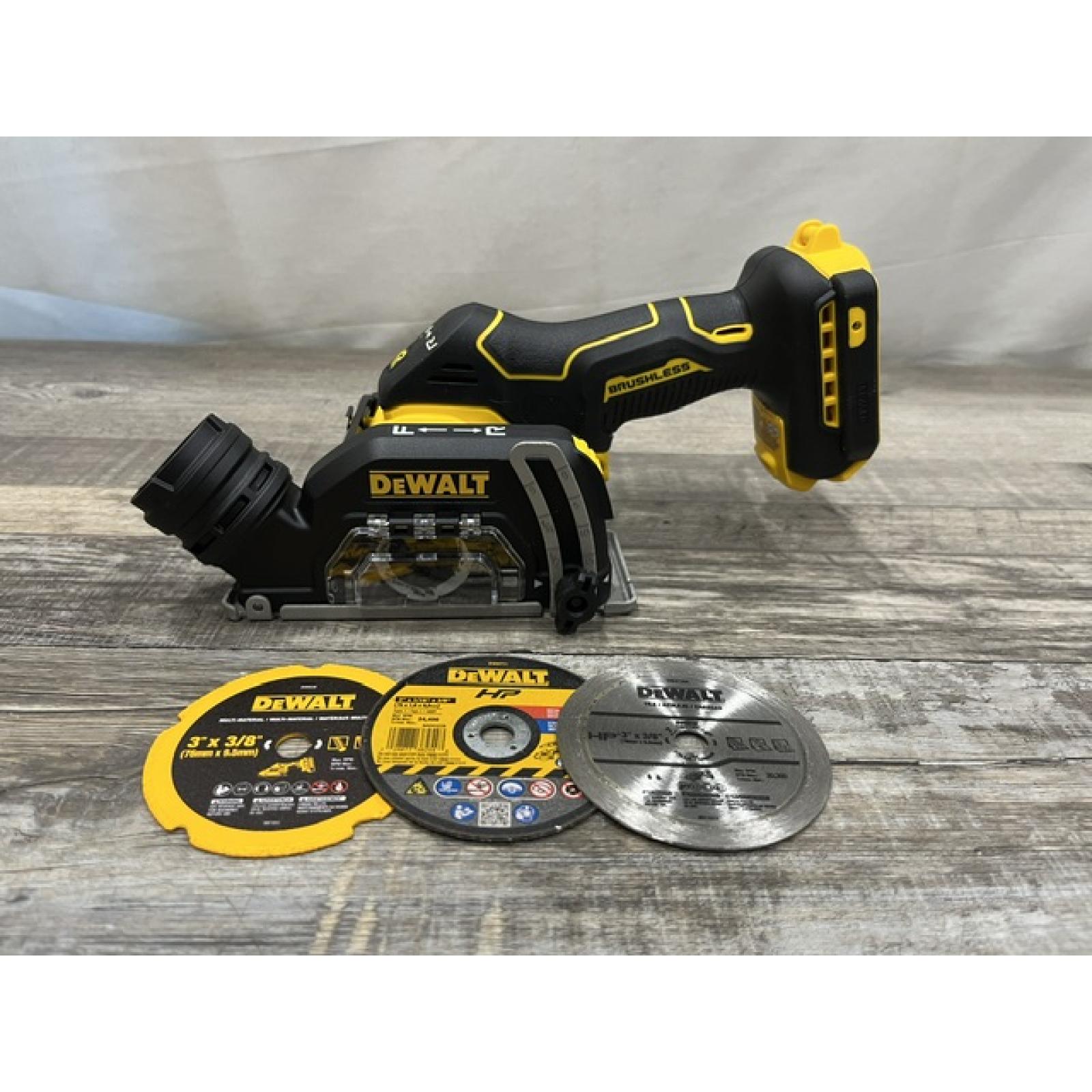 AS-IS DEWALT 20V XR Cordless 3 in. Cut-Off Tool (Tool Only)
