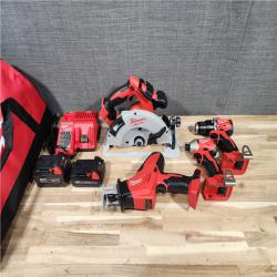 HOUSTON LOCATION - AS-IS Milwaukee M18 4-Tool Combo Kit