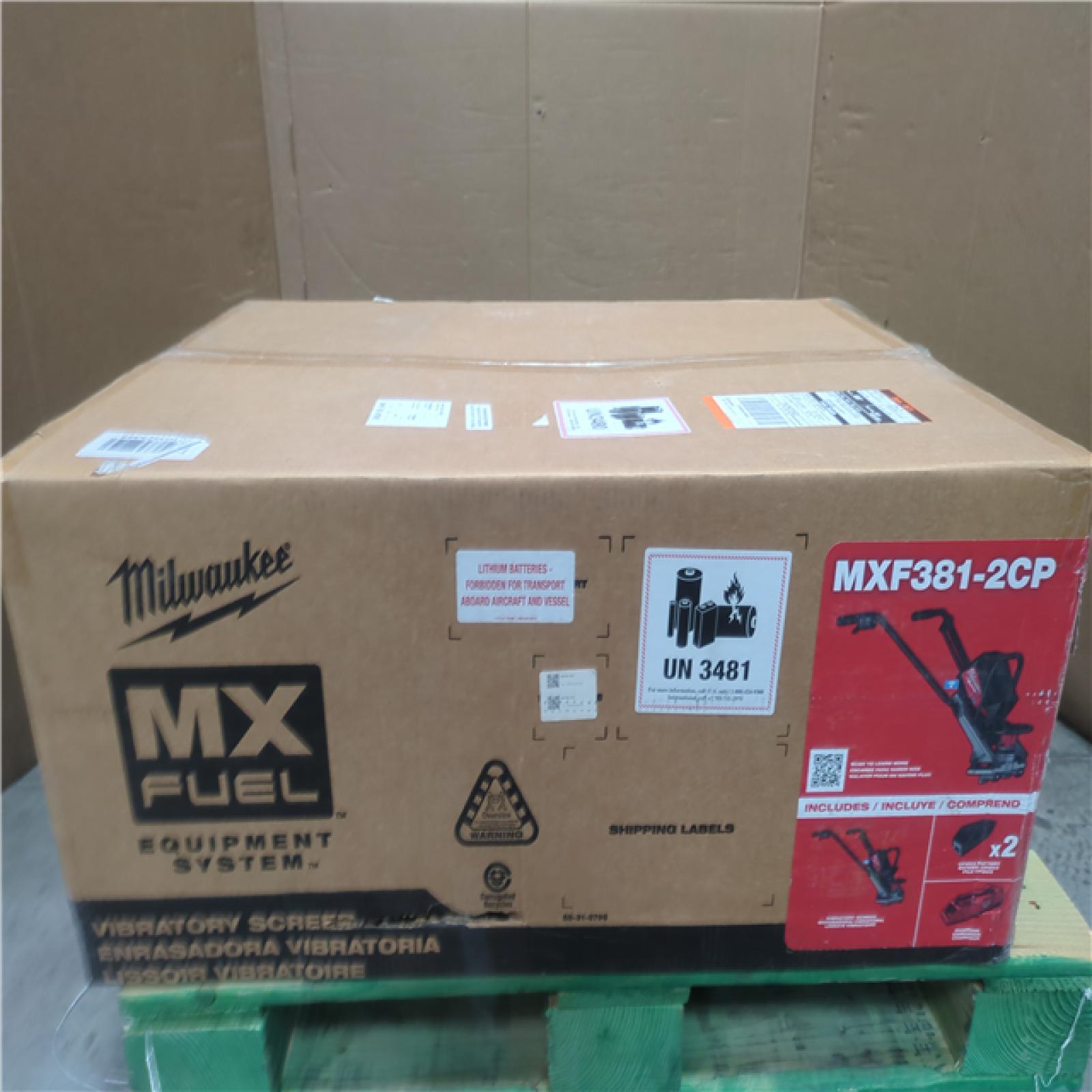 CALIFORNIA AS-IS MIWUAKEE MX FUEL™ Vibratory Screed Kit