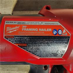 HOUSTON LOCATION - AS-IS M18 FUEL 3-1/2 in. 18-Volt 30-Degree Lithium-Ion Brushless Cordless Framing Nailer (Tool-Only)