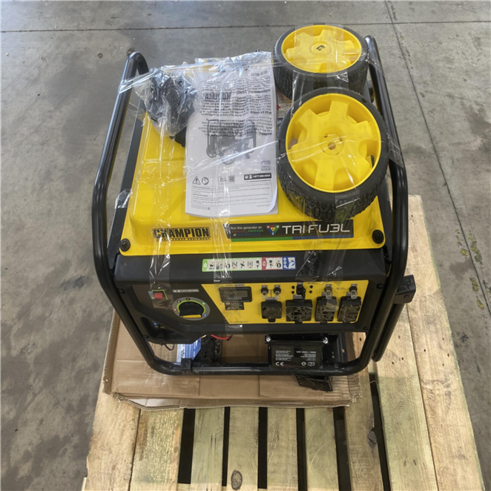 Houston Location - AS-IS Champion TriFuel Generator 11500 Starting Watts 9200 Running Watts